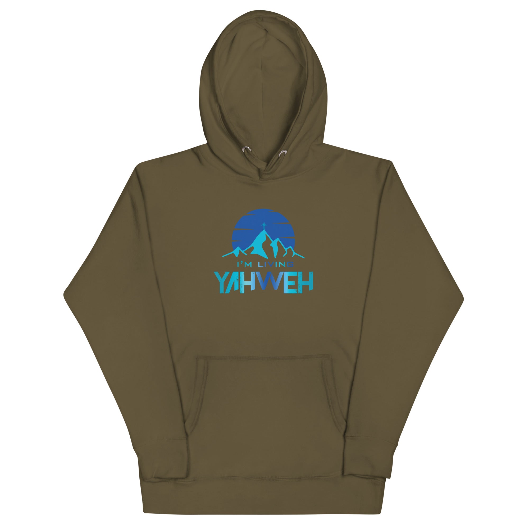 I'm Living Yahweh | Unisex Hoodie | Sapphire