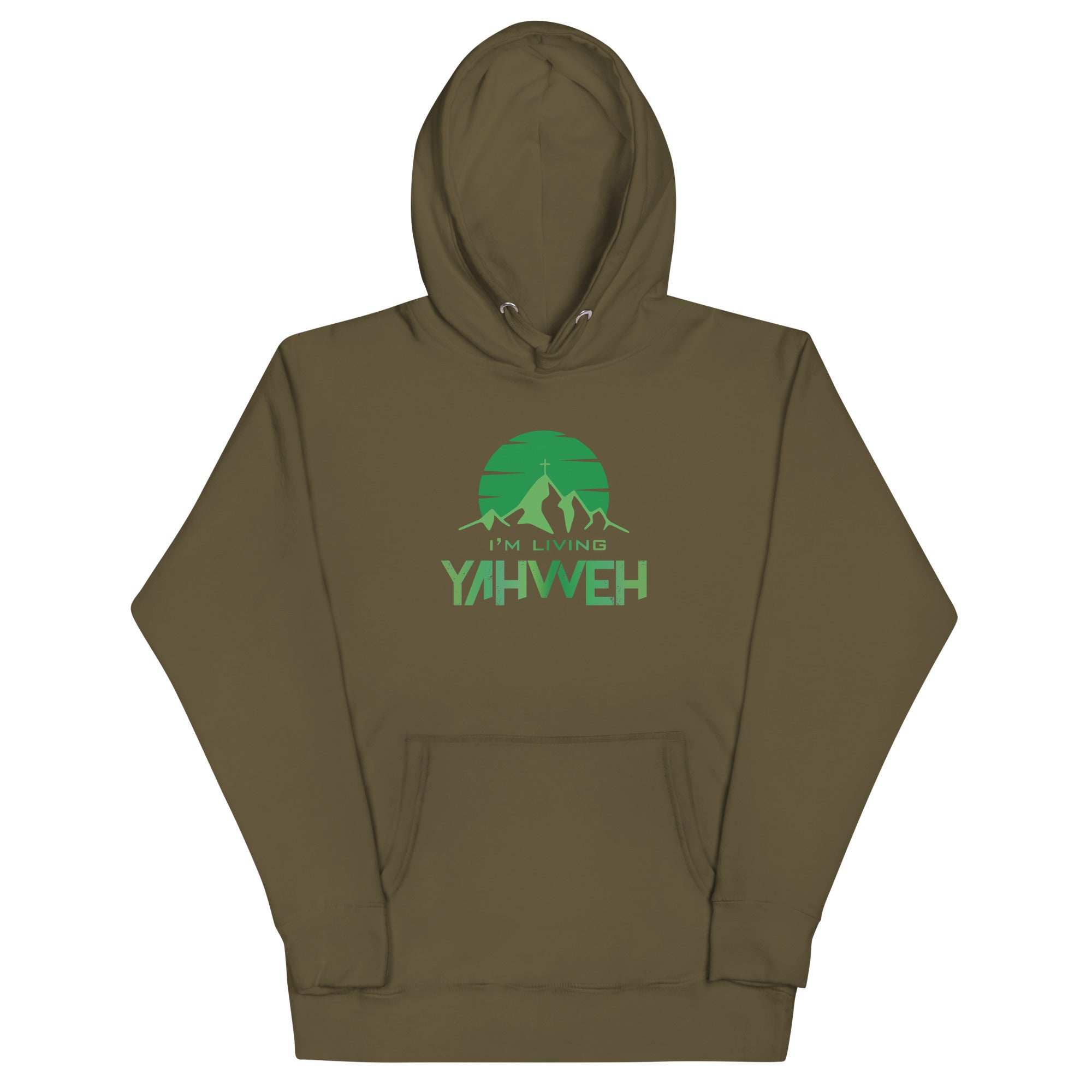 I'm Living Yahweh | Unisex Hoodie | Emerald