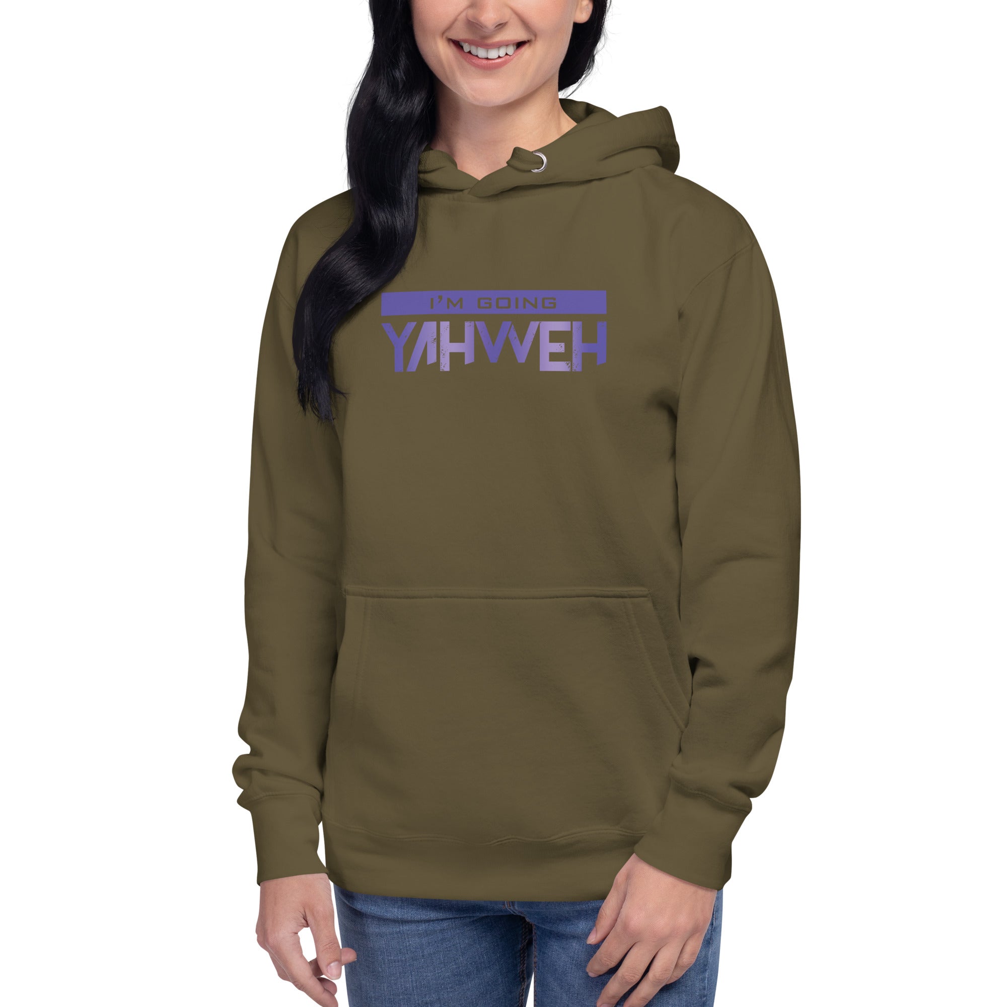 I'm Going Yahweh | Unisex Hoodie | Amethyst