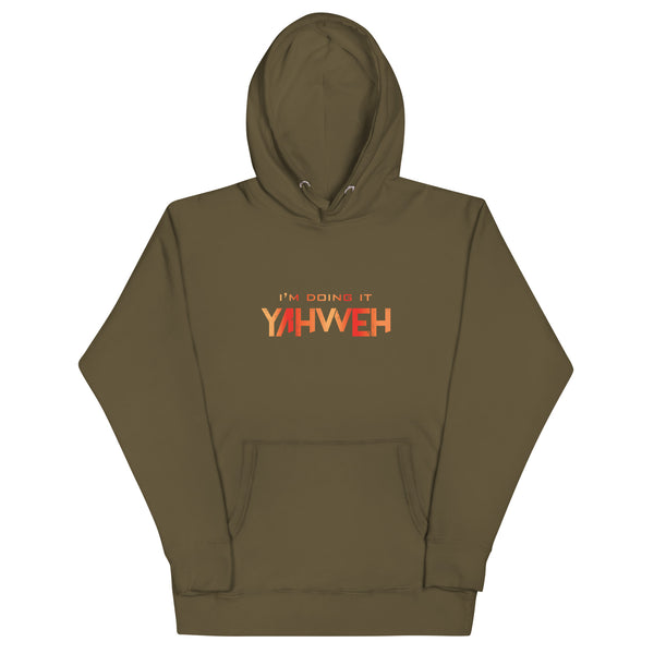 I'm Doing It Yahweh | Unisex Hoodie | Ruby