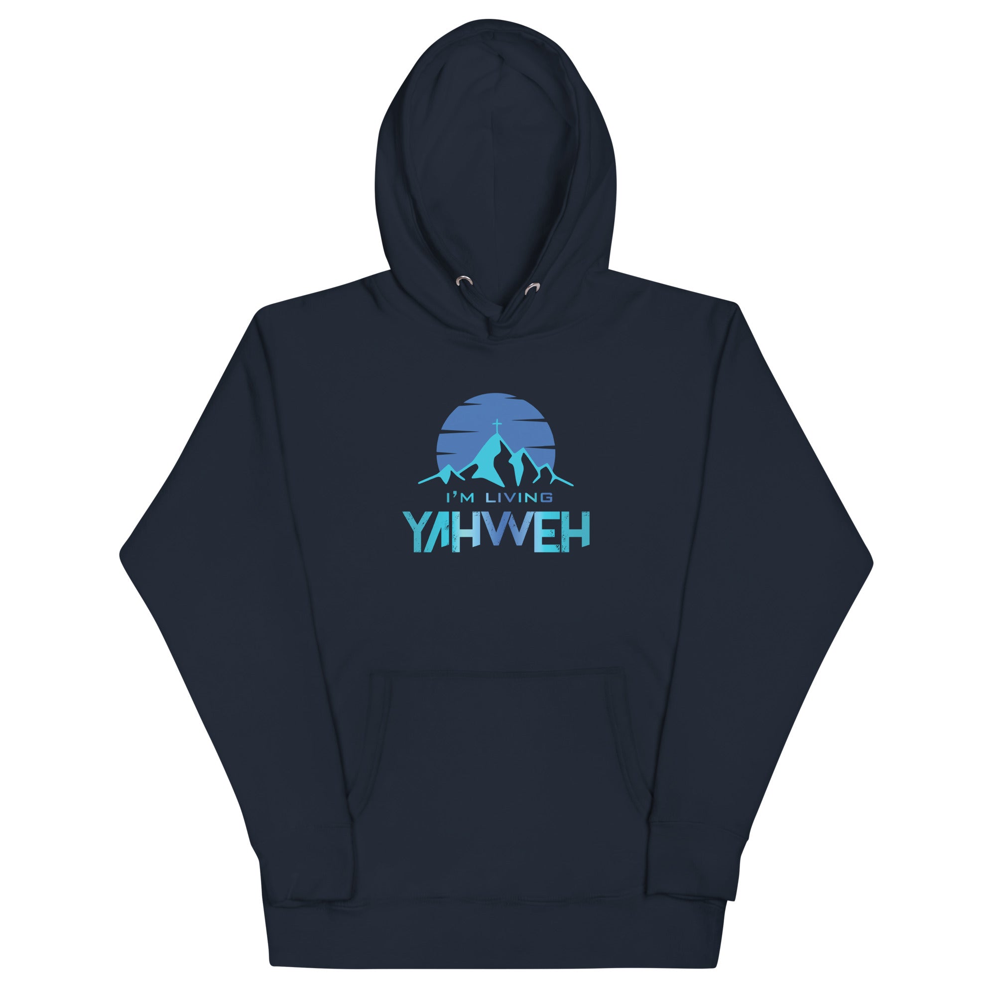 I'm Living Yahweh | Unisex Hoodie | Sapphire