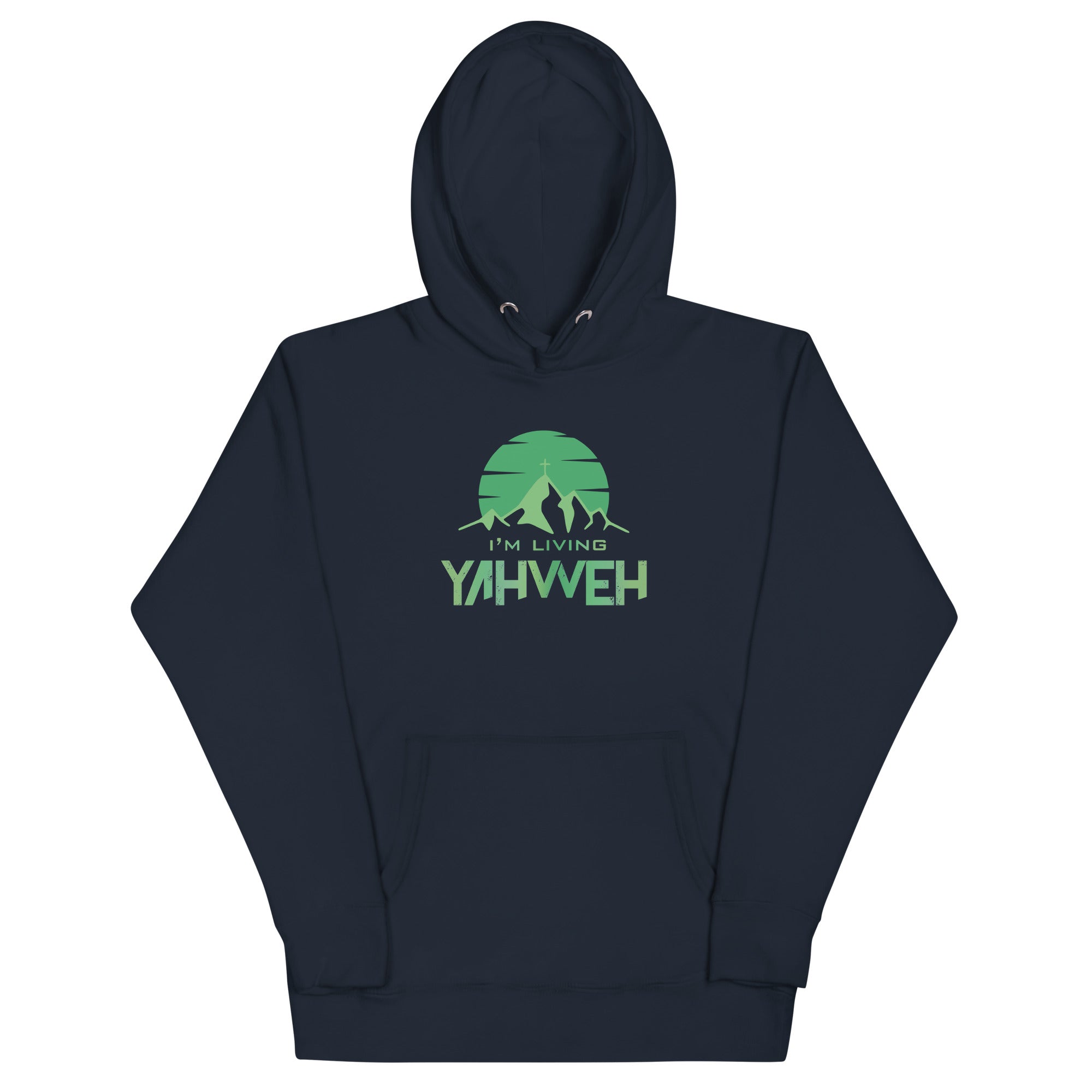I'm Living Yahweh | Unisex Hoodie | Emerald