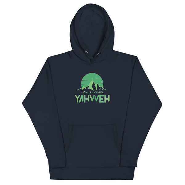 I'm Living Yahweh | Unisex Hoodie | Emerald