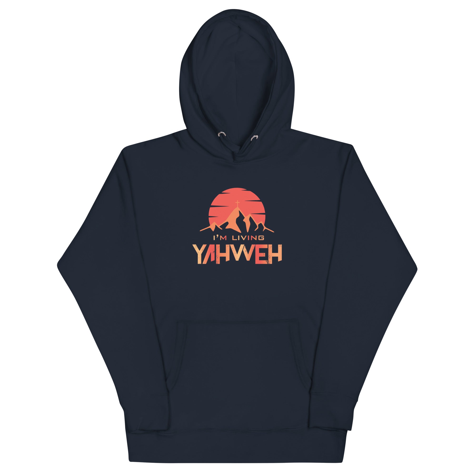 I'm Living Yahweh | Unisex Hoodie | Ruby