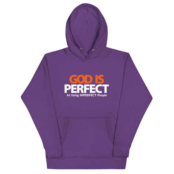 God is Perfect At Using Imperfect People | Unisex Hoodie