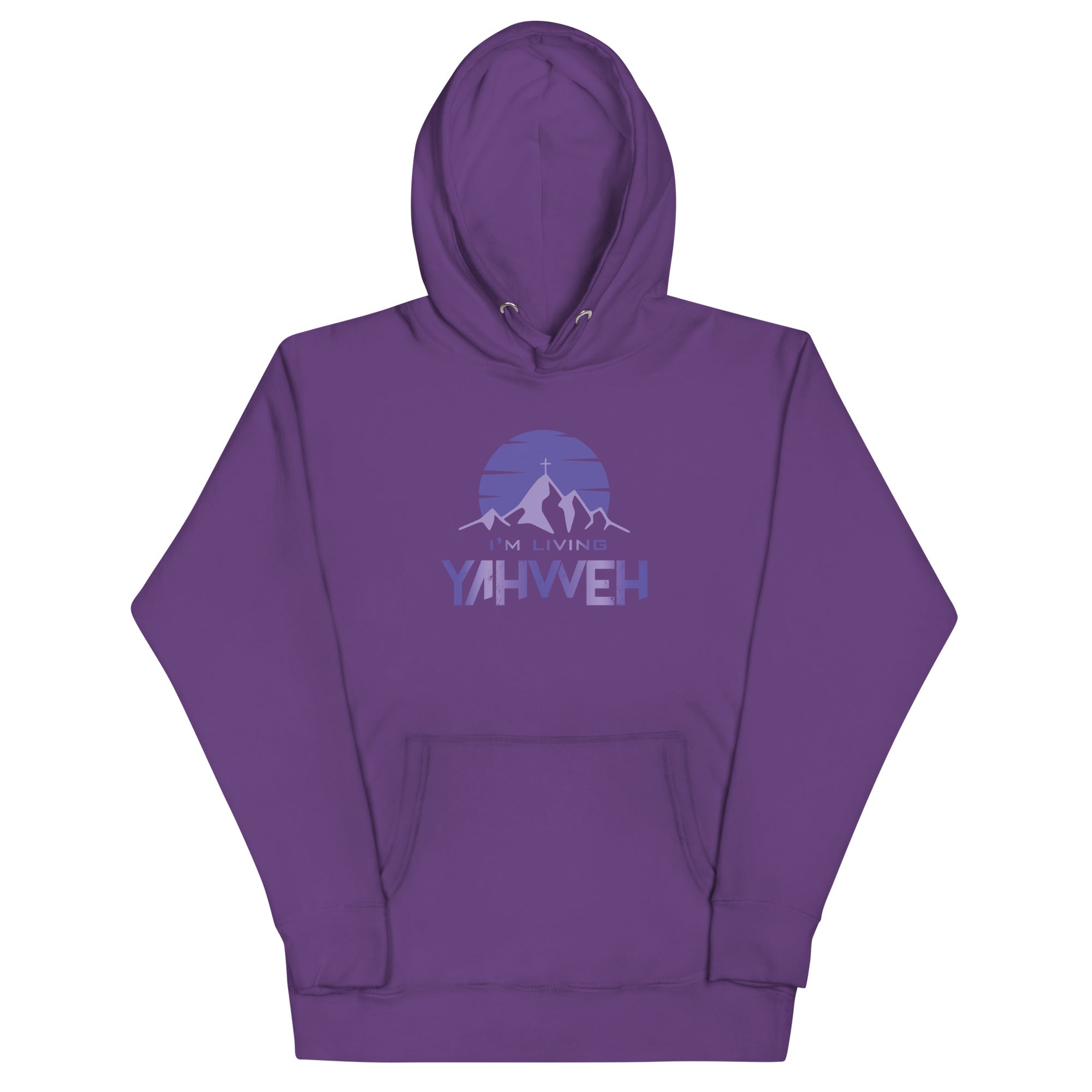 I'm Living Yahweh | Unisex Hoodie | Amethyst