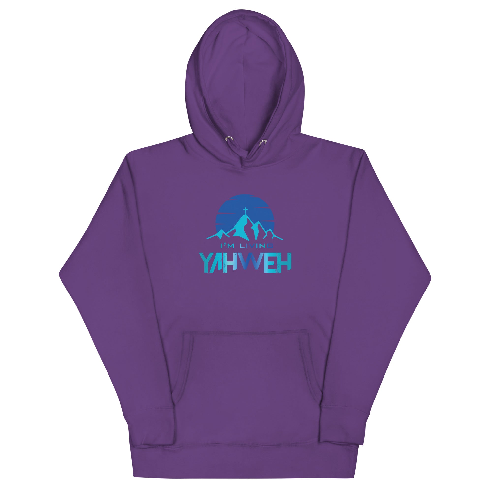 I'm Living Yahweh | Unisex Hoodie | Sapphire