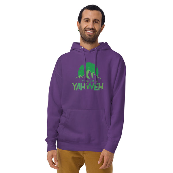 I'm Living Yahweh | Unisex Hoodie | Emerald