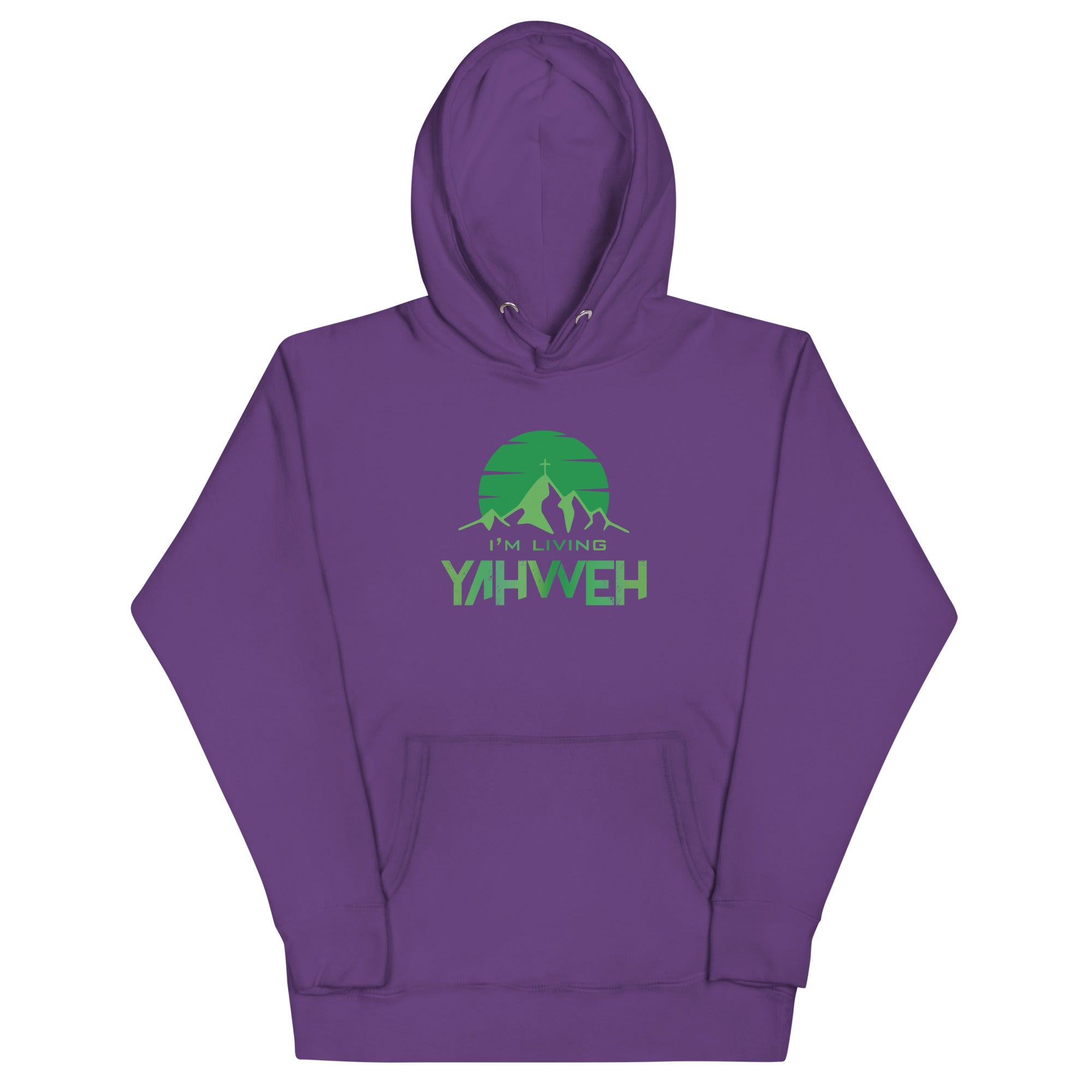 I'm Living Yahweh | Unisex Hoodie | Emerald