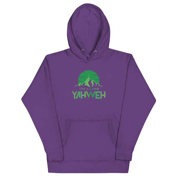 I'm Living Yahweh | Unisex Hoodie | Emerald