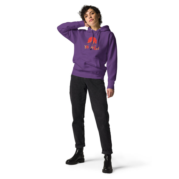 I'm Living Yahweh | Unisex Hoodie | Ruby