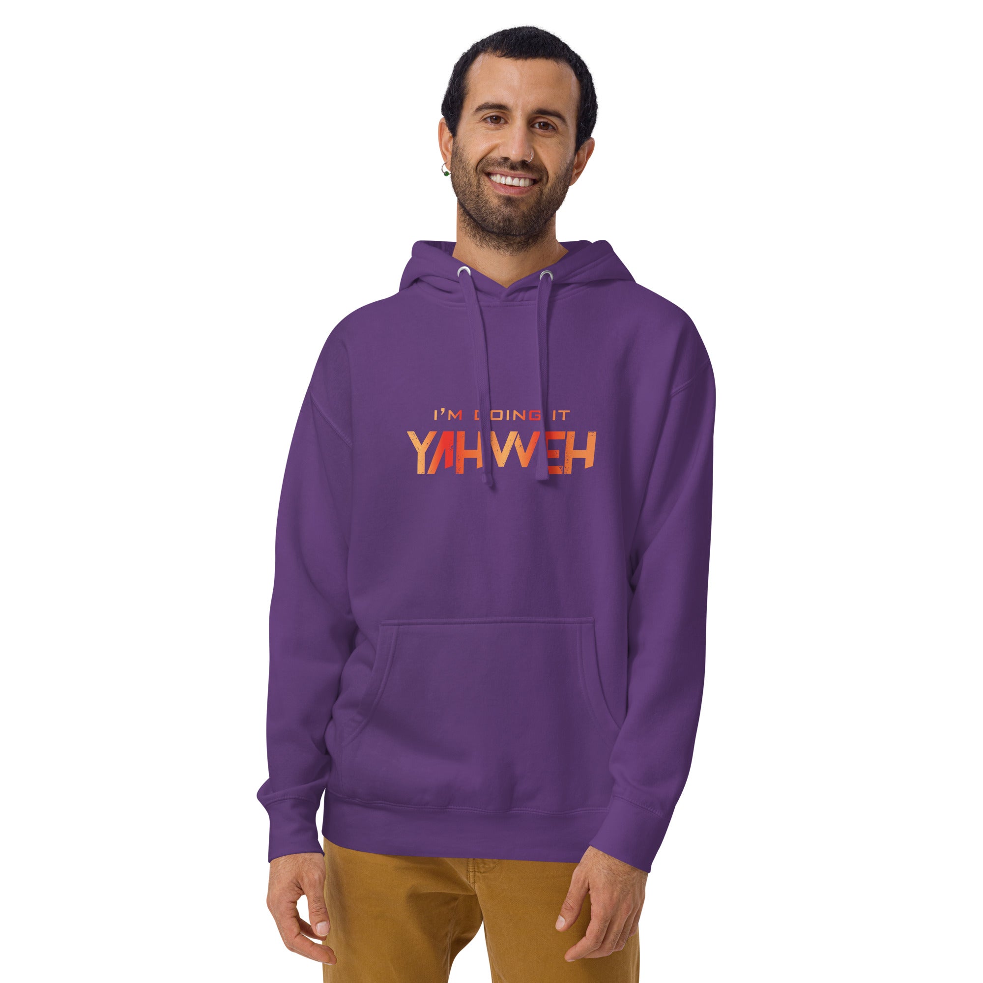 I'm Doing It Yahweh | Unisex Hoodie | Ruby