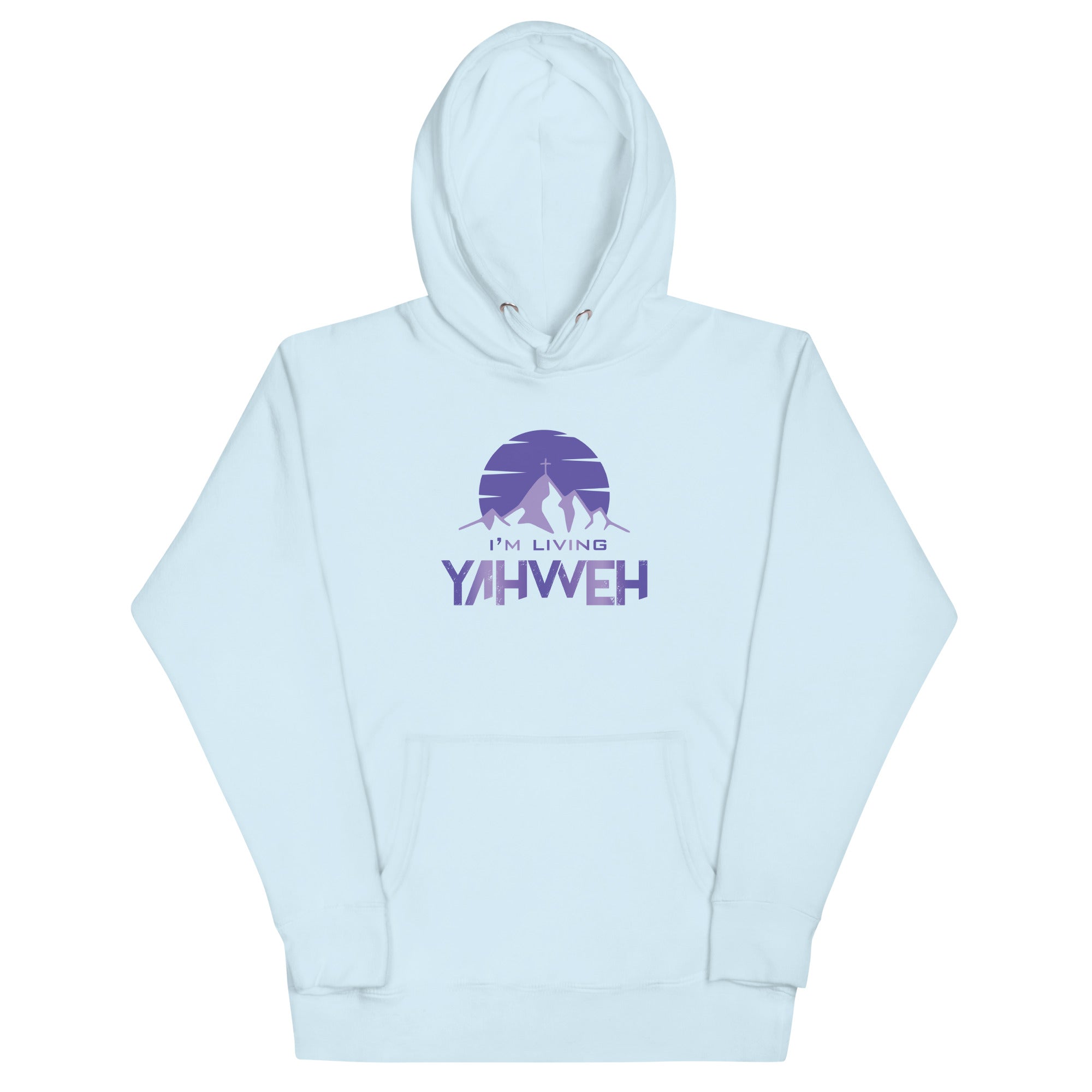 I'm Living Yahweh | Unisex Hoodie | Amethyst