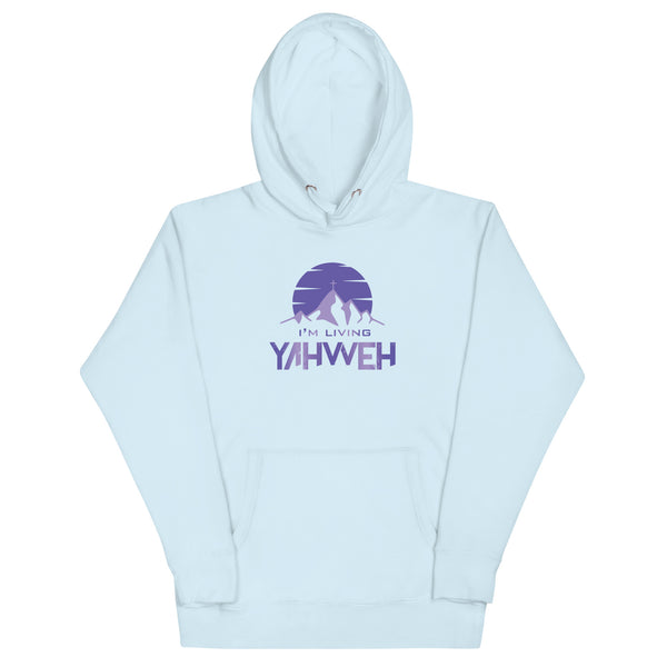I'm Living Yahweh | Unisex Hoodie | Amethyst