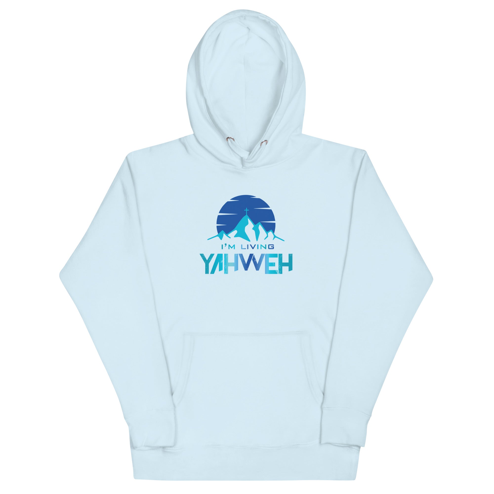 I'm Living Yahweh | Unisex Hoodie | Sapphire