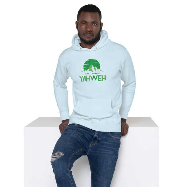 I'm Living Yahweh | Unisex Hoodie | Emerald