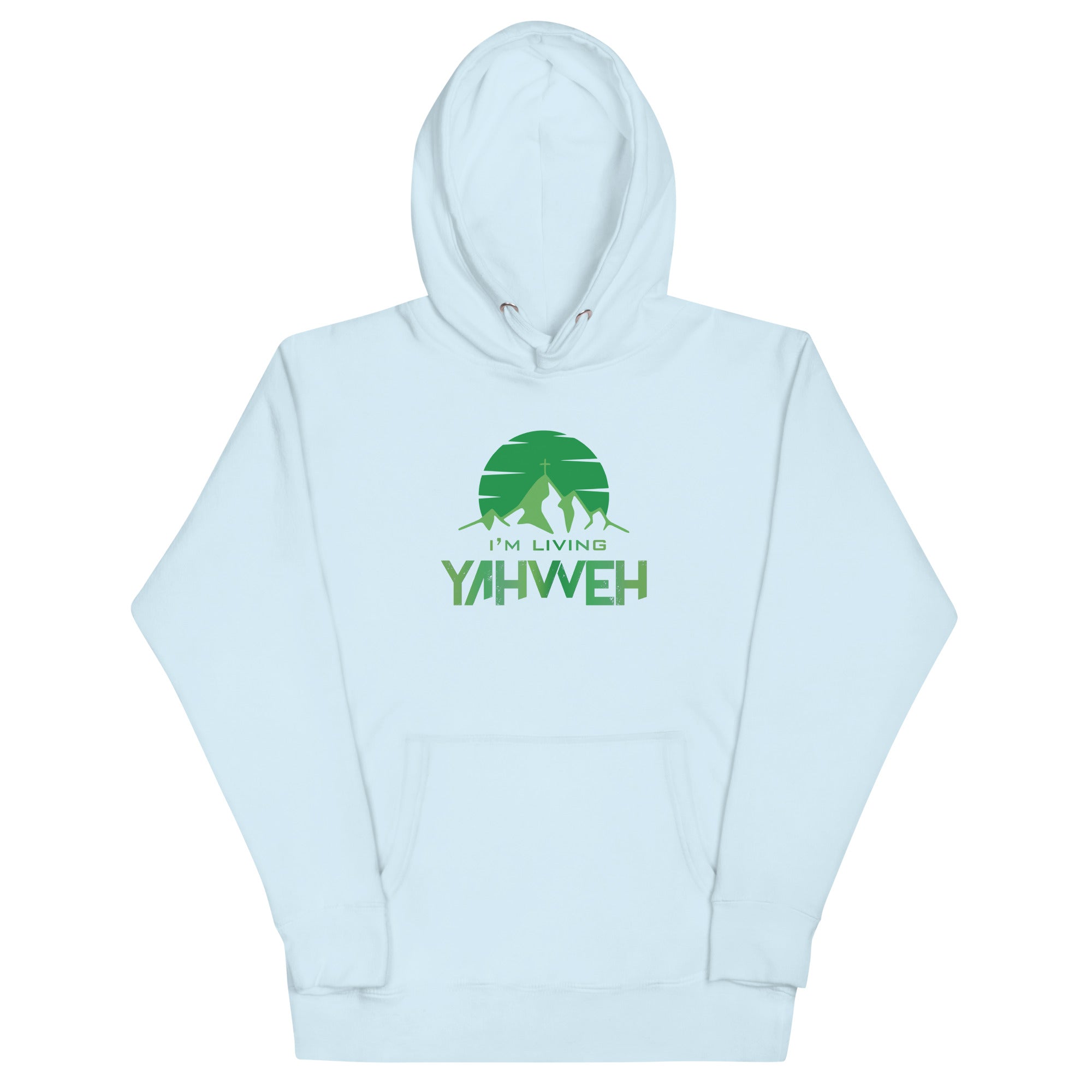 I'm Living Yahweh | Unisex Hoodie | Emerald