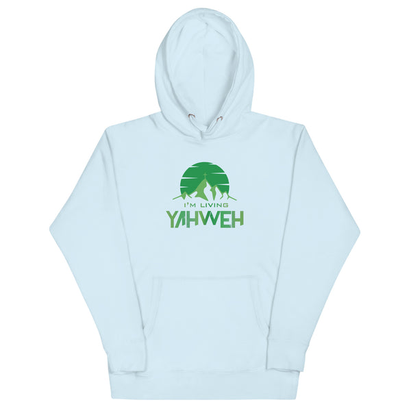 I'm Living Yahweh | Unisex Hoodie | Emerald
