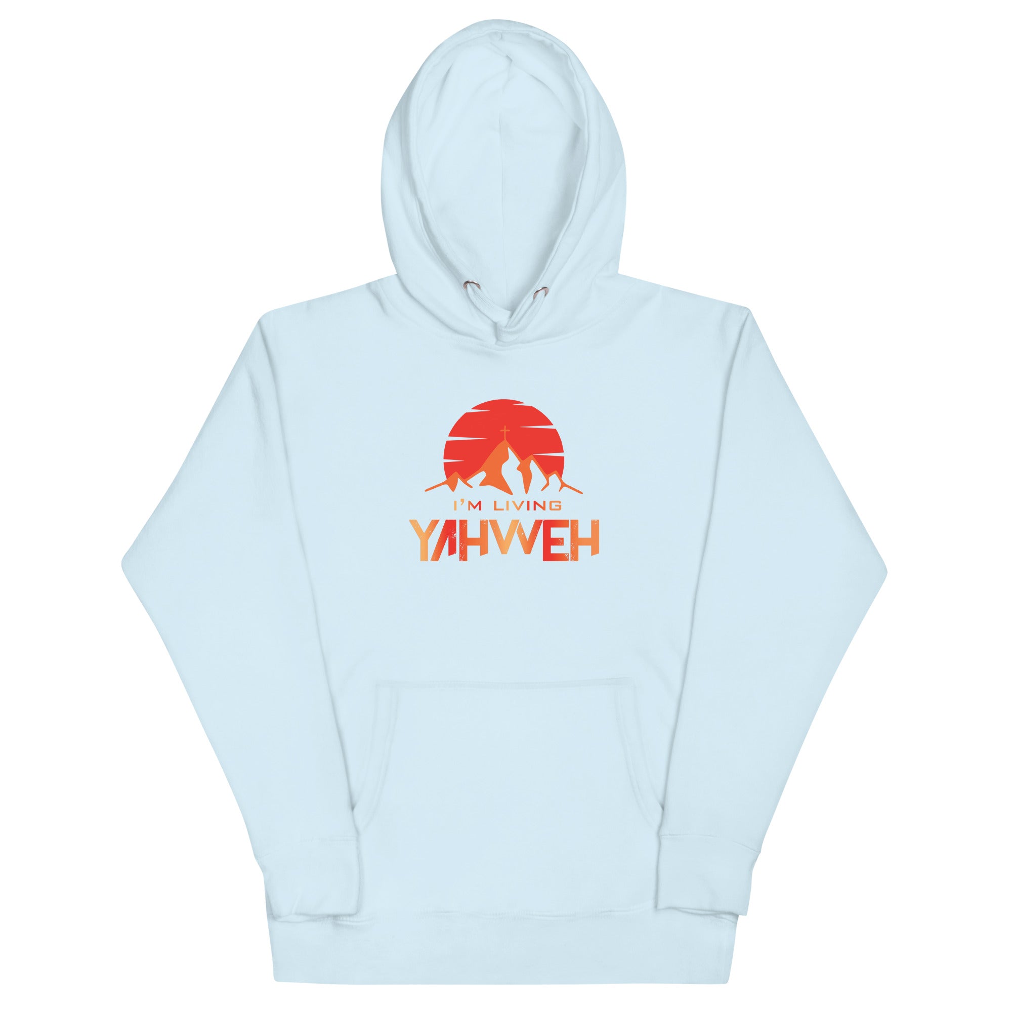 I'm Living Yahweh | Unisex Hoodie | Ruby