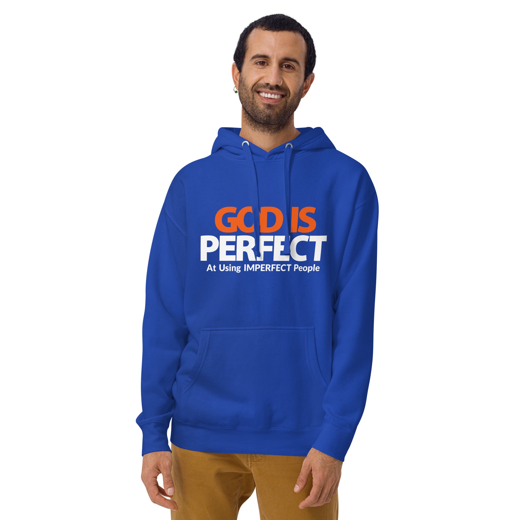 God is Perfect At Using Imperfect People | Unisex Hoodie