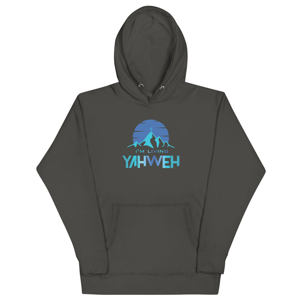 I'm Living Yahweh | Unisex Hoodie | Sapphire