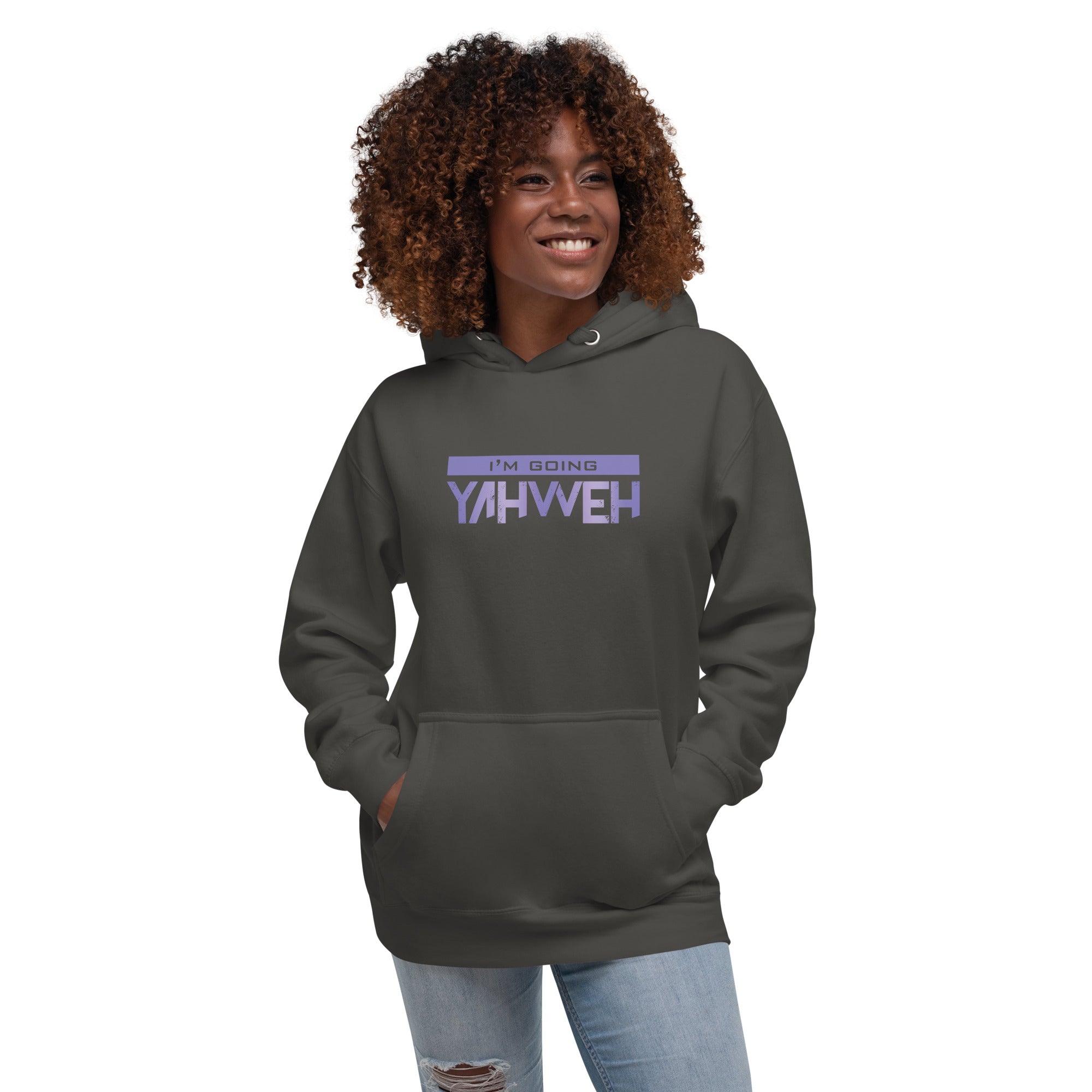 I'm Going Yahweh | Unisex Hoodie | Amethyst