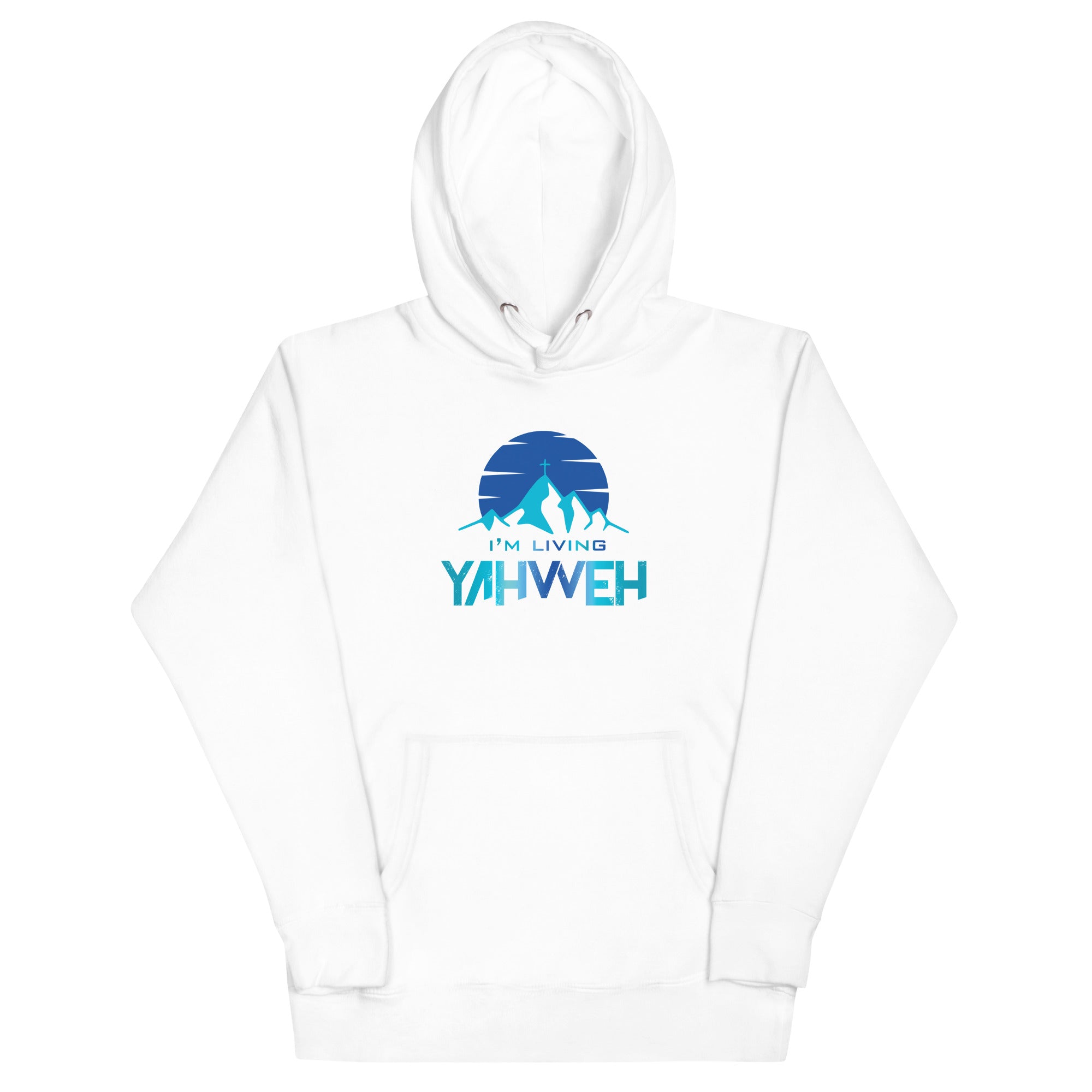 I'm Living Yahweh | Unisex Hoodie | Sapphire