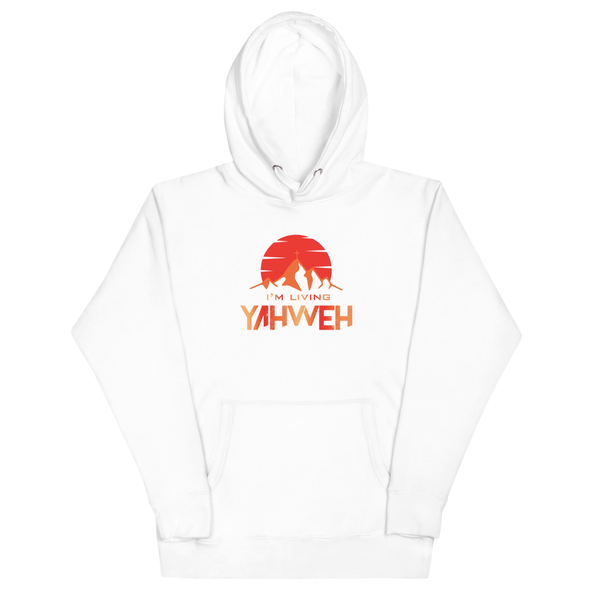 I'm Living Yahweh | Unisex Hoodie | Ruby