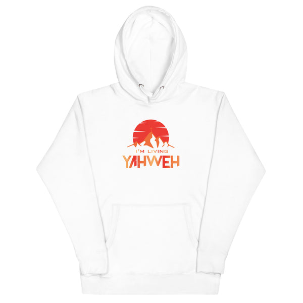 I'm Living Yahweh | Unisex Hoodie | Ruby