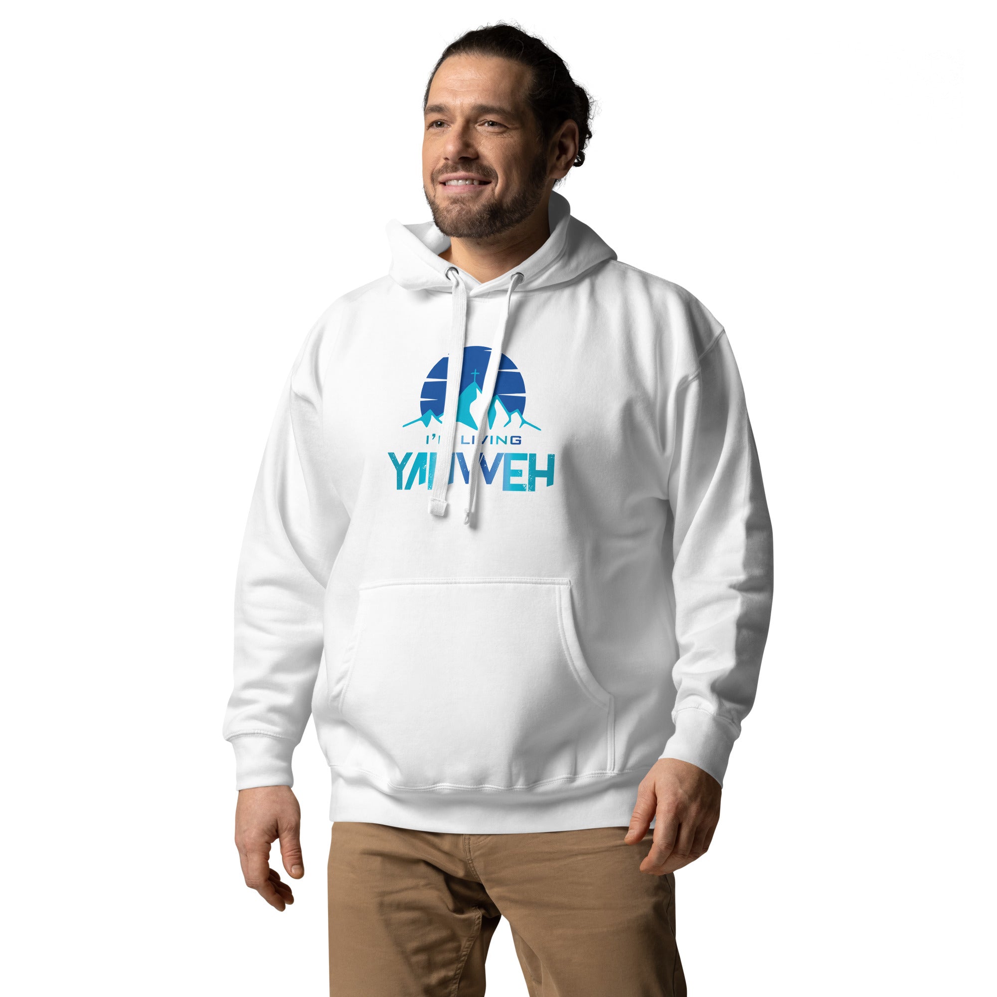 I'm Living Yahweh | Unisex Hoodie | Sapphire