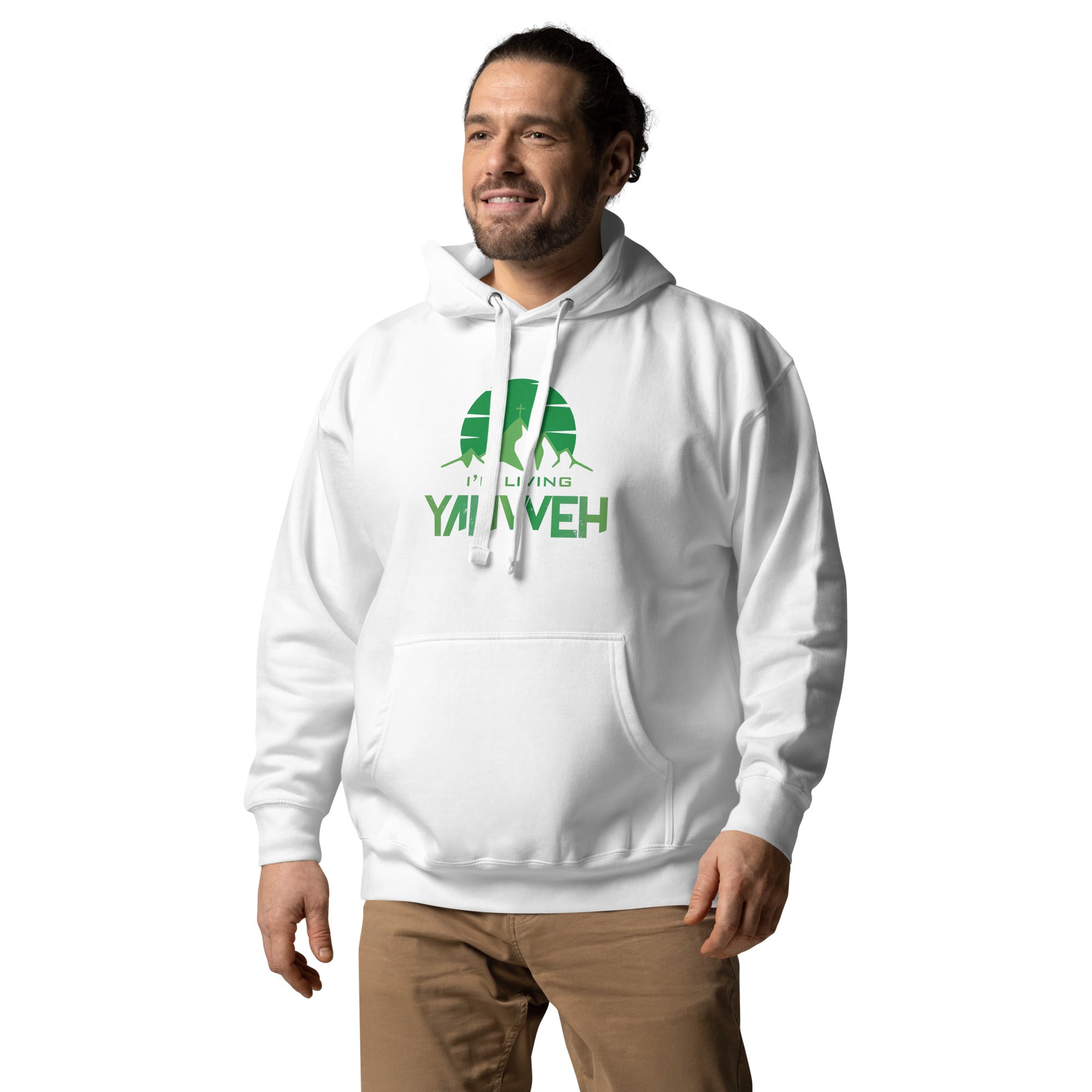 I'm Living Yahweh | Unisex Hoodie | Emerald
