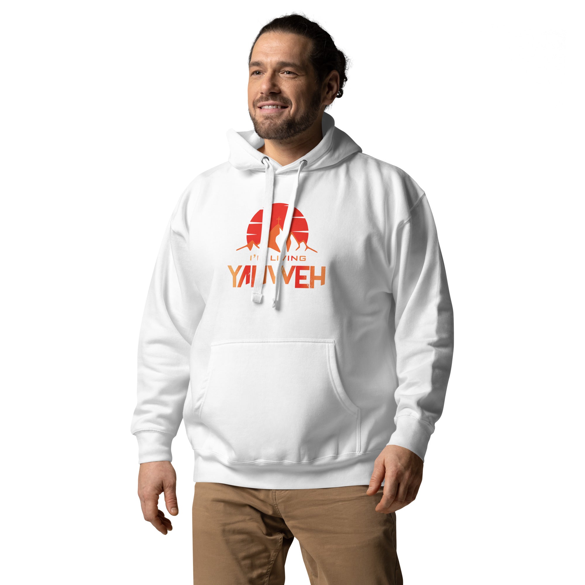 I'm Living Yahweh | Unisex Hoodie | Ruby