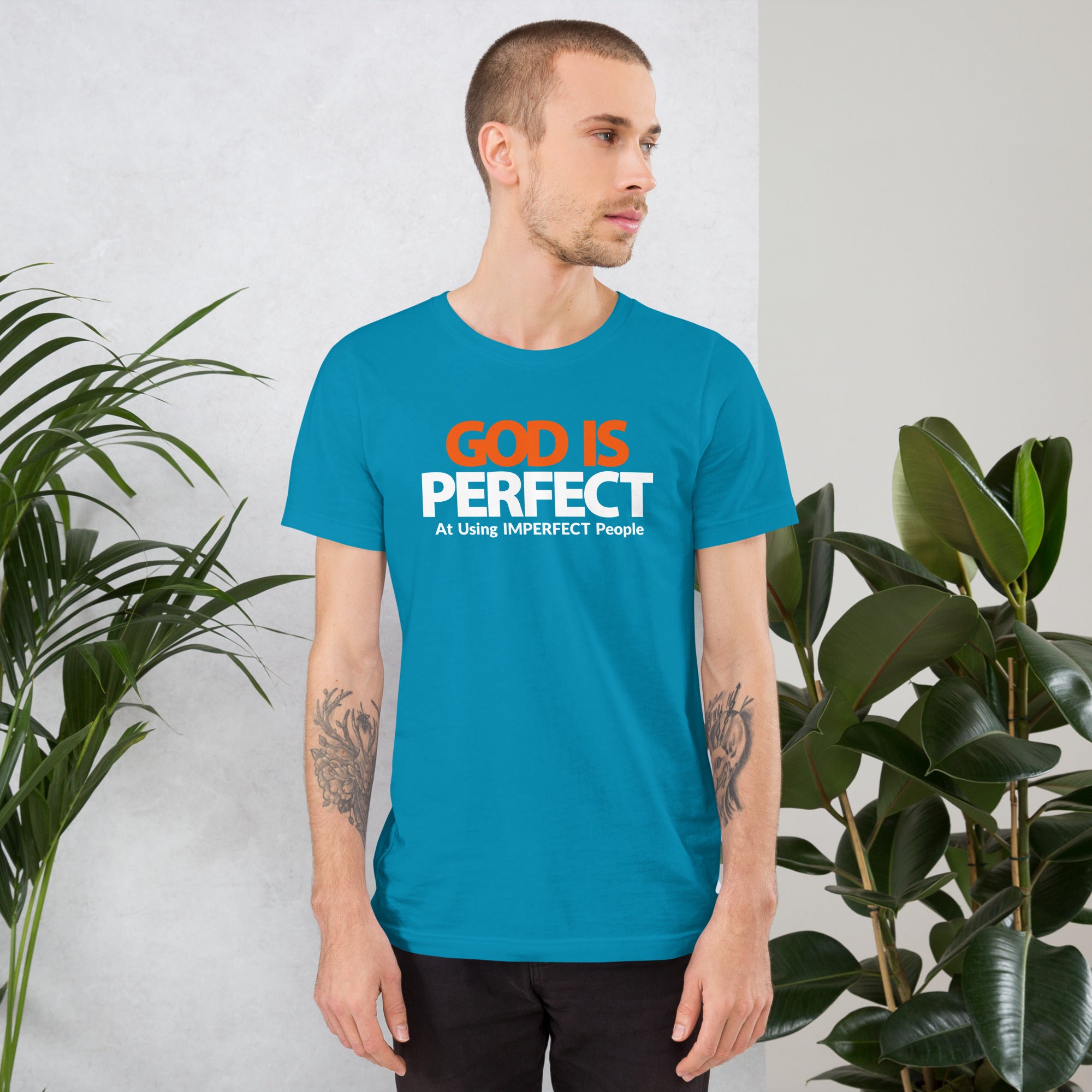 God is Perfect at Using Imperfect People | Short-Sleeve Unisex T-Shirt