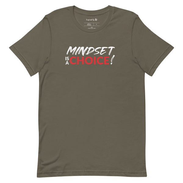 Mindset Is A Choice | Short-Sleeve Unisex T-Shirt