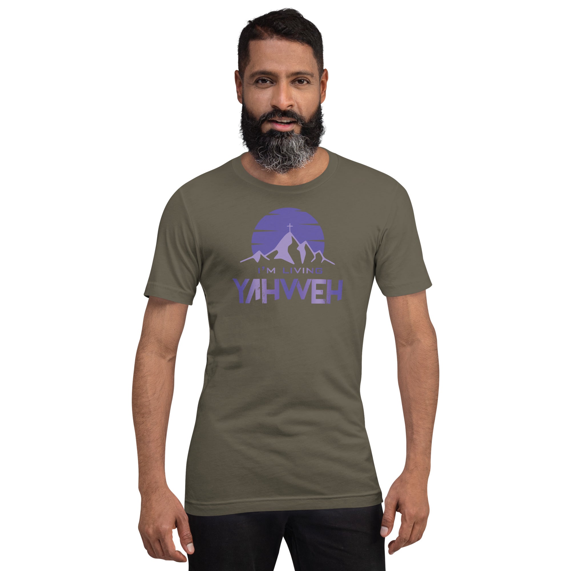 I'm Living Yahweh | Short-Sleeve Unisex T-Shirt | Amethyst