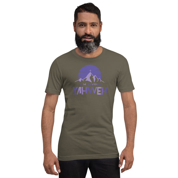 I'm Living Yahweh | Short-Sleeve Unisex T-Shirt | Amethyst