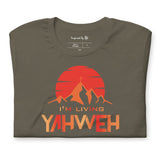 I'm Living Yahweh | Short-Sleeve Unisex T-Shirt | Ruby