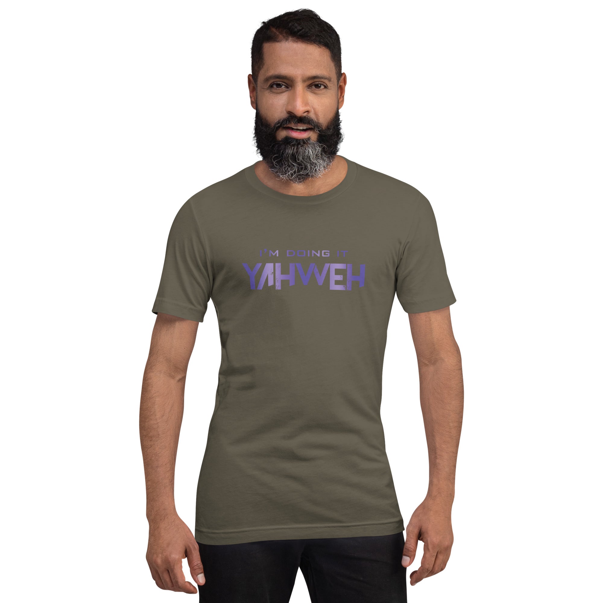 I'm Doing It Yahweh | Unisex Short Sleeve T-Shirt | Amethyst