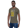 Your Struggle is Your Signal For Change | Short-Sleeve Unisex T-Shirt | Black & Yellow