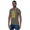 Your Struggle is Your Signal For Change | Short-Sleeve Unisex T-Shirt | Black & Yellow