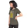 Your Struggle is Your Signal For Change | Short-Sleeve Unisex T-Shirt | Black & Yellow