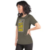 Your Struggle is Your Signal For Change | Short-Sleeve Unisex T-Shirt | Black & Yellow