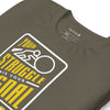 Your Struggle is Your Signal For Change | Short-Sleeve Unisex T-Shirt | Black & Yellow