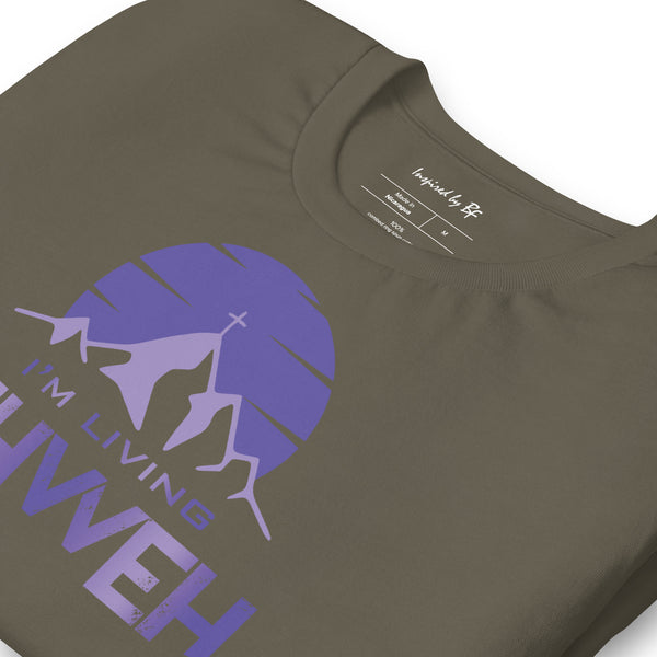 I'm Living Yahweh | Short-Sleeve Unisex T-Shirt | Amethyst