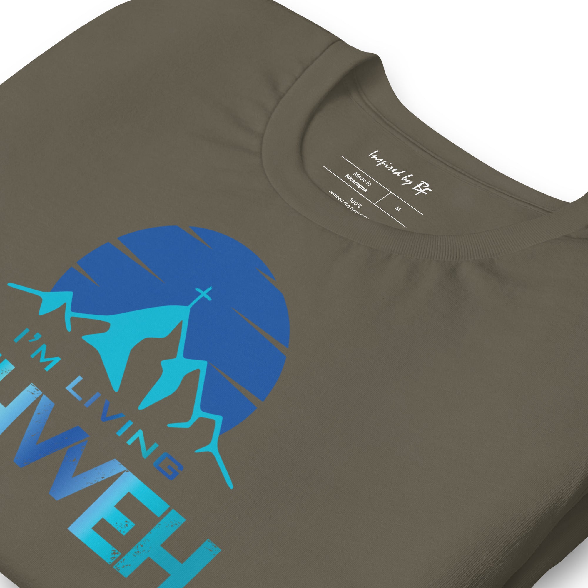 I'm Living Yahweh | Short-Sleeve Unisex T-Shirt | Sapphire