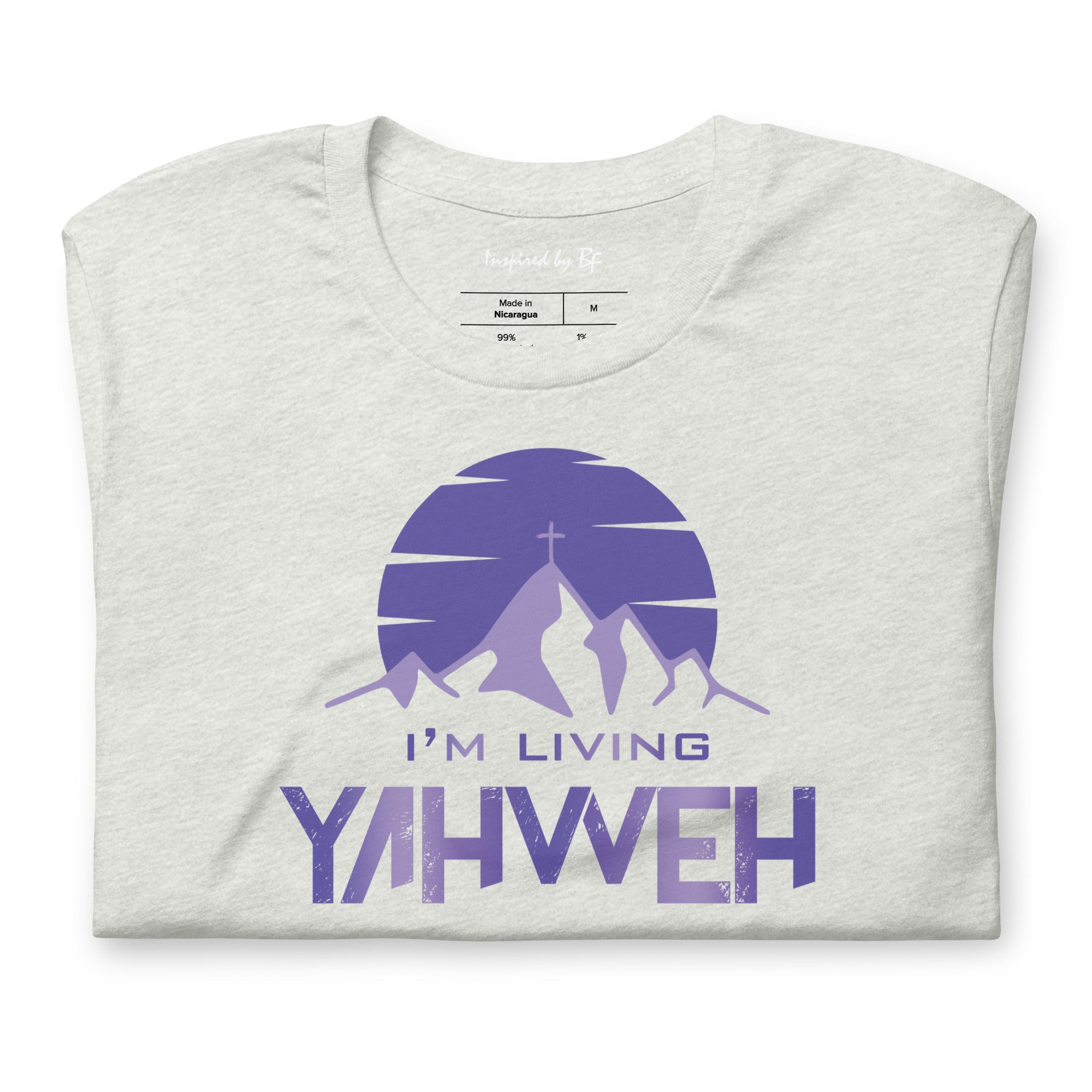 I'm Living Yahweh | Short-Sleeve Unisex T-Shirt | Amethyst