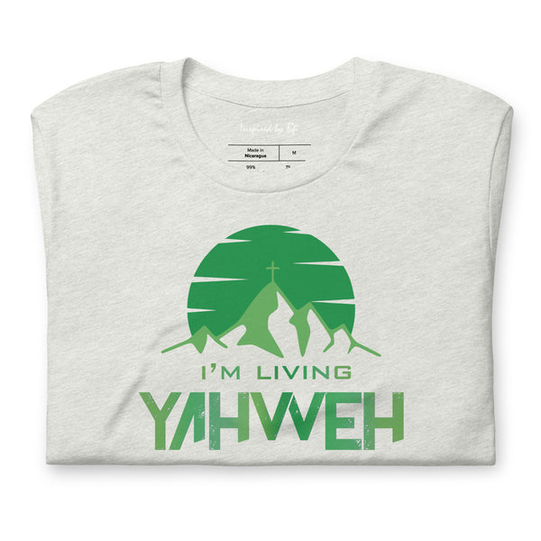 I'm Living Yahweh | Short-Sleeve Unisex T-Shirt | Emerald
