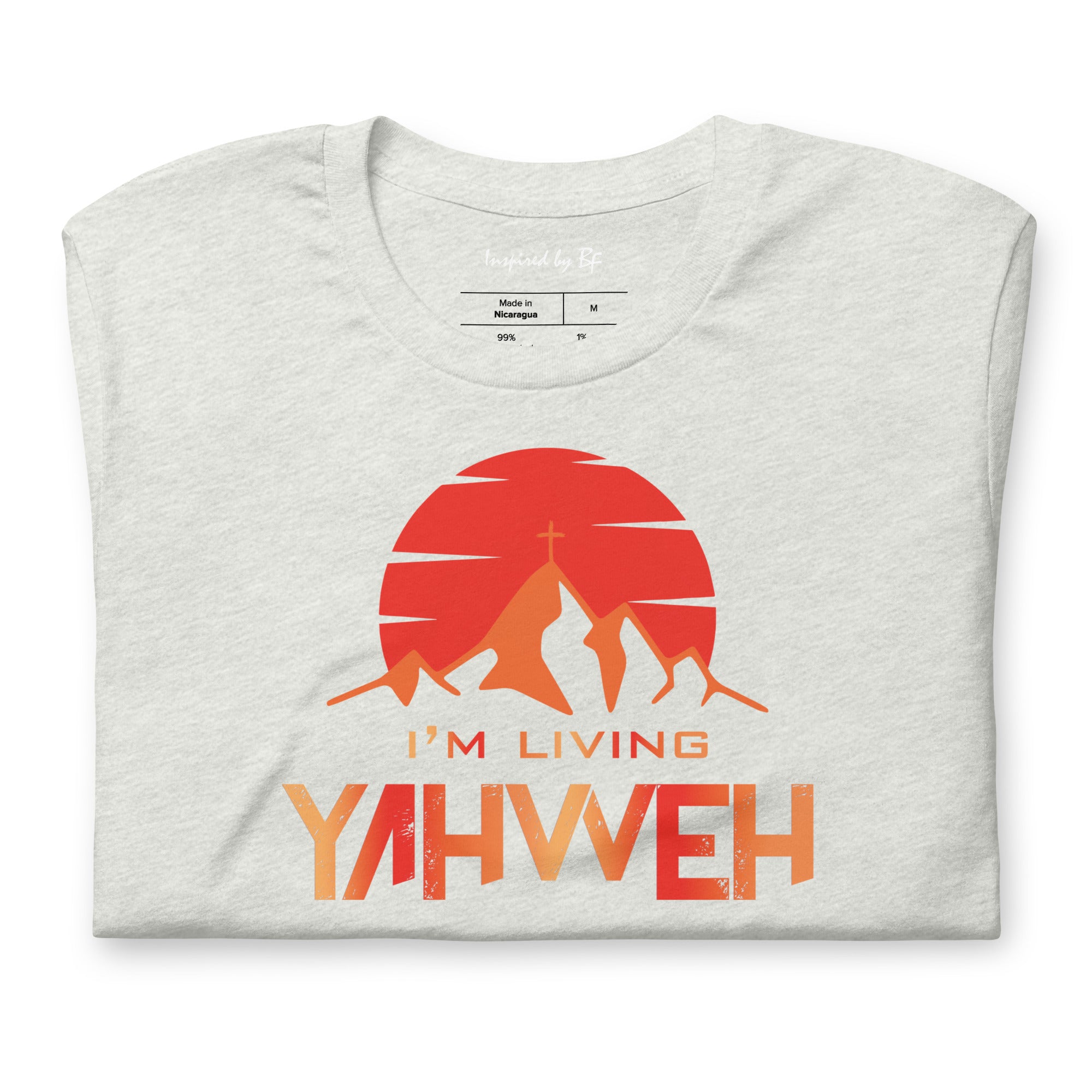 I'm Living Yahweh | Short-Sleeve Unisex T-Shirt | Ruby