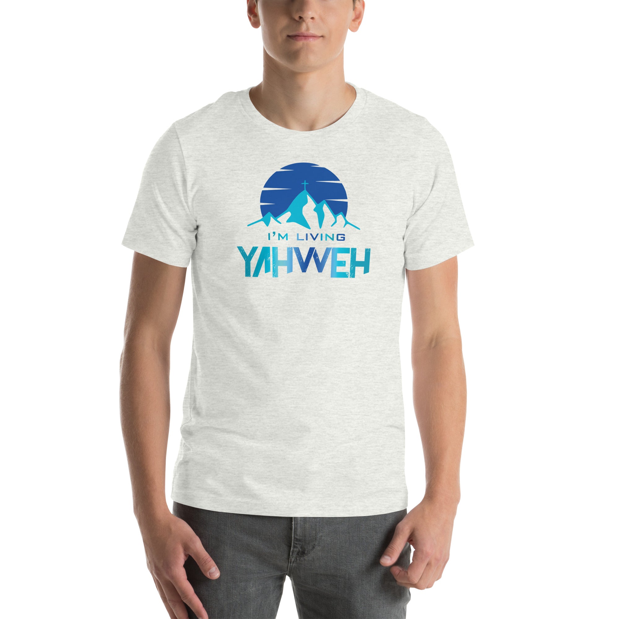 I'm Living Yahweh | Short-Sleeve Unisex T-Shirt | Sapphire
