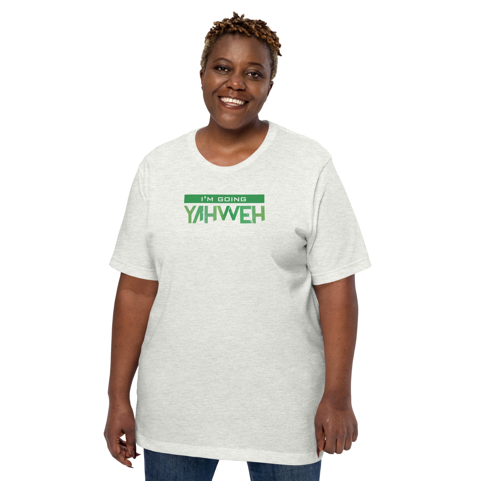 I'm Going Yahweh | Short-Sleeve Unisex T-Shirt | Emerald